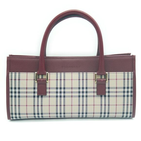 Pre Loved burberry Women Beige Handbags - Picture 1 of 8